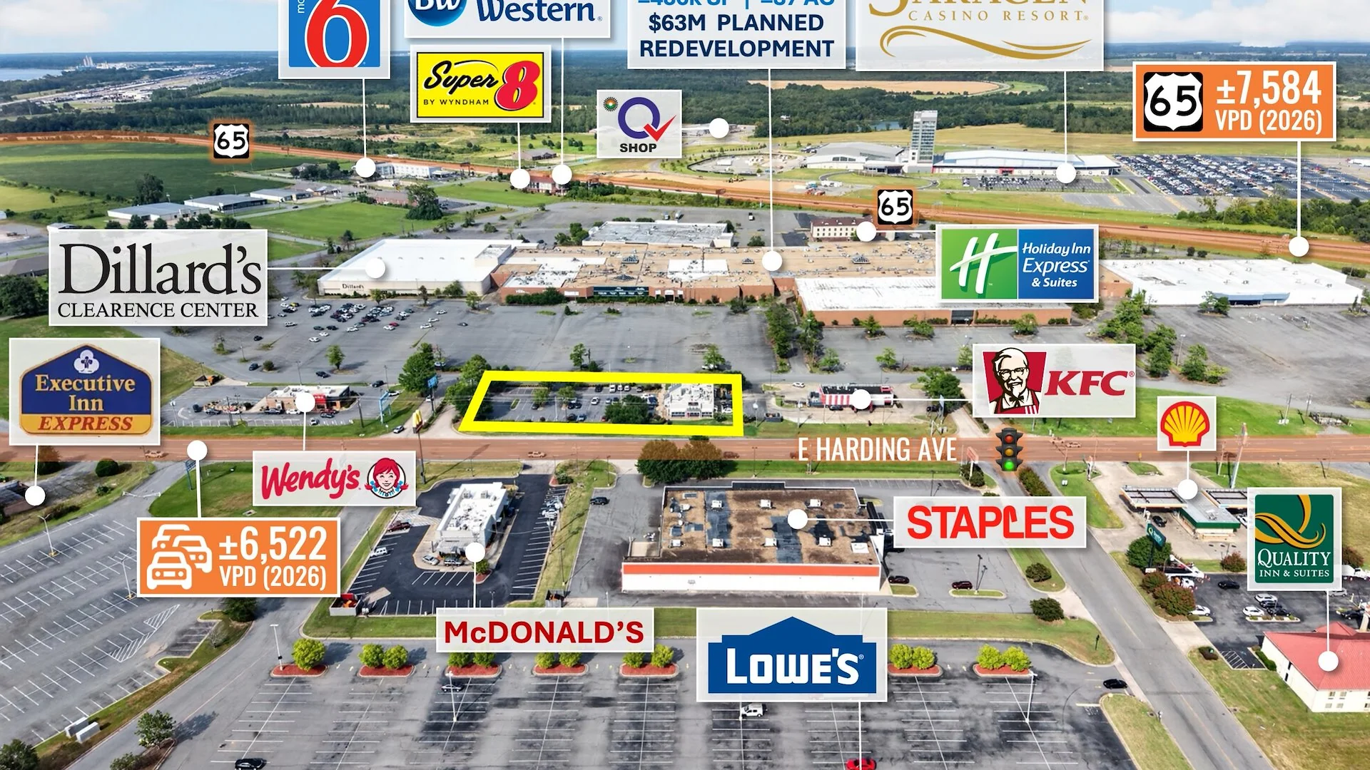 $1 Auction - REIT Sale | Former Red Lobster | Hard… — Sale in Pine Bluff, AR, photo 4 of 6