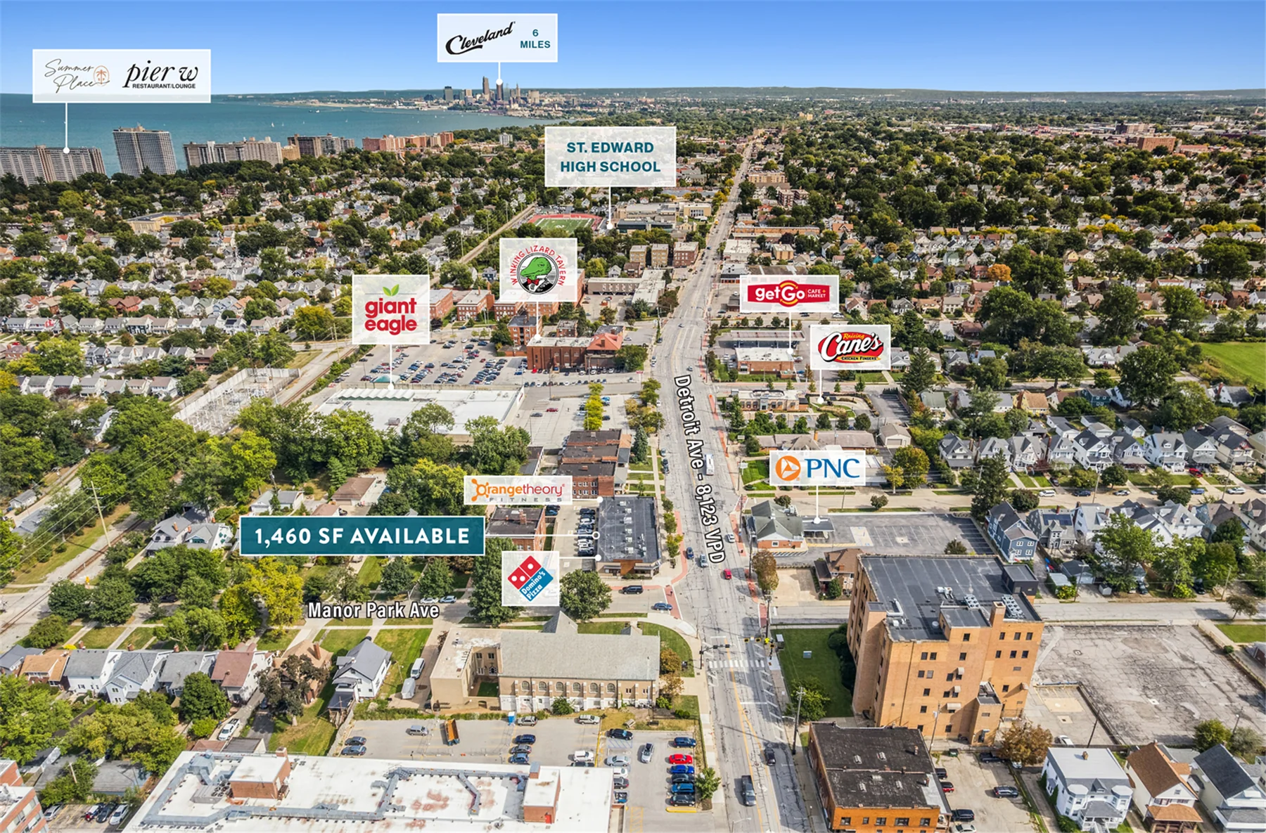 High Profile 1,460 SF Former Bakery Available — Lease in Lakewood, OH, photo 3 of 8