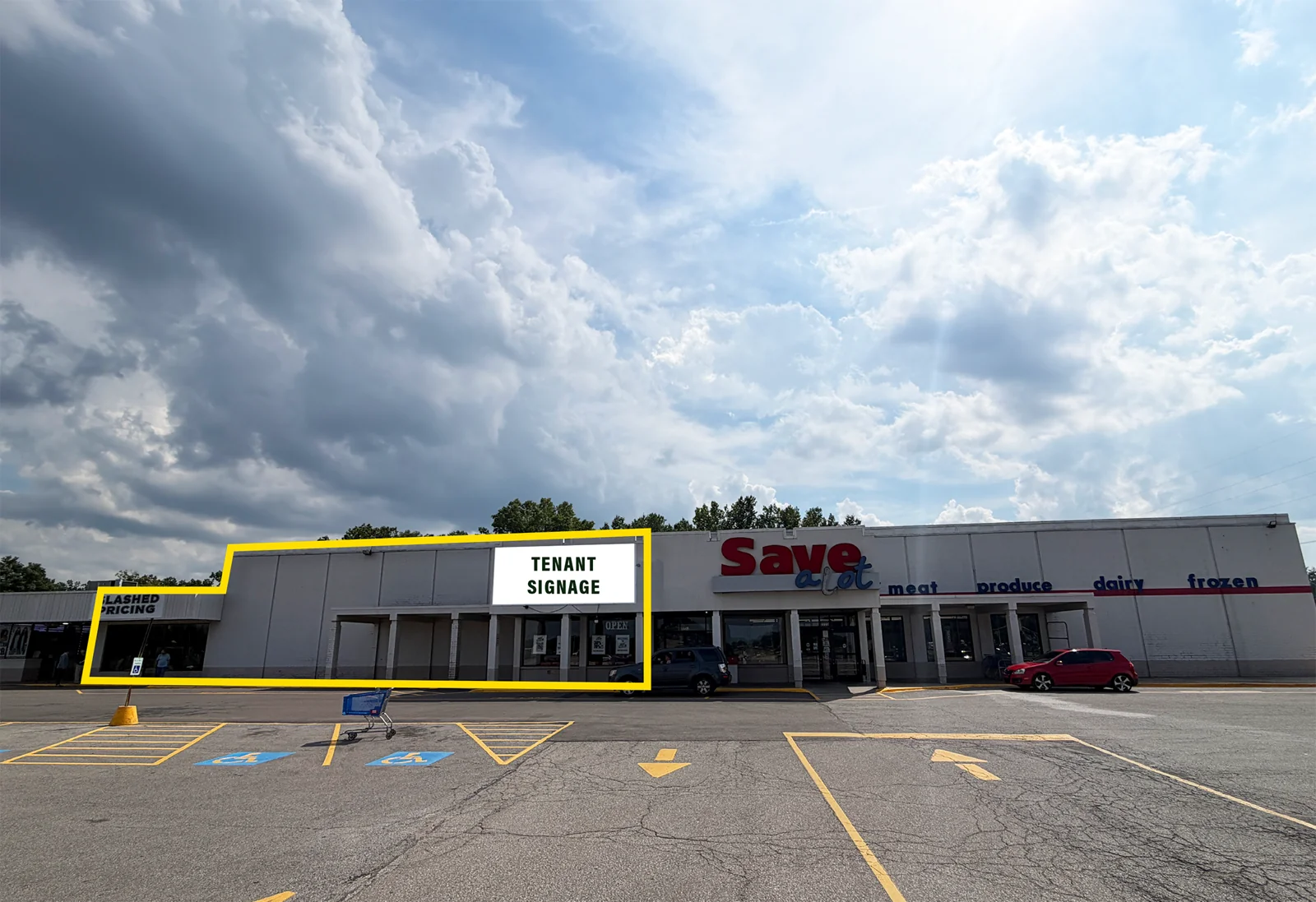 Anchor and Small Shop Space at Fairless Shopping Center — Lease in Lorain, OH, photo 2 of 7