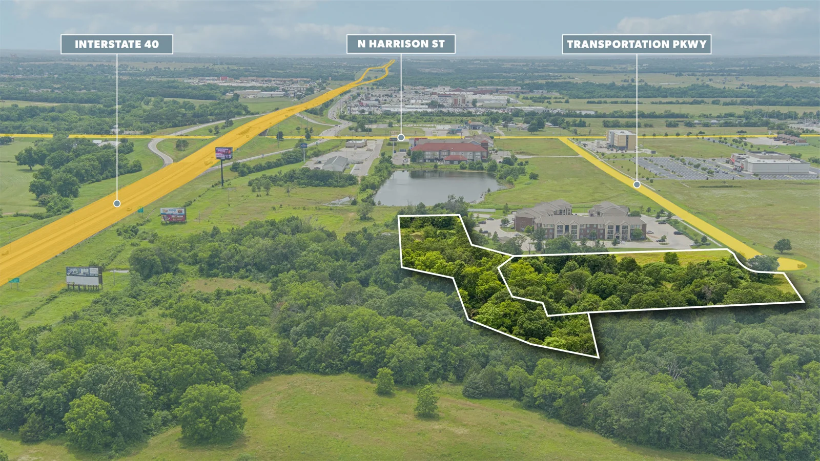 Land in Shawnee, OK — Sale in Shawnee, OK, photo 1 of 8