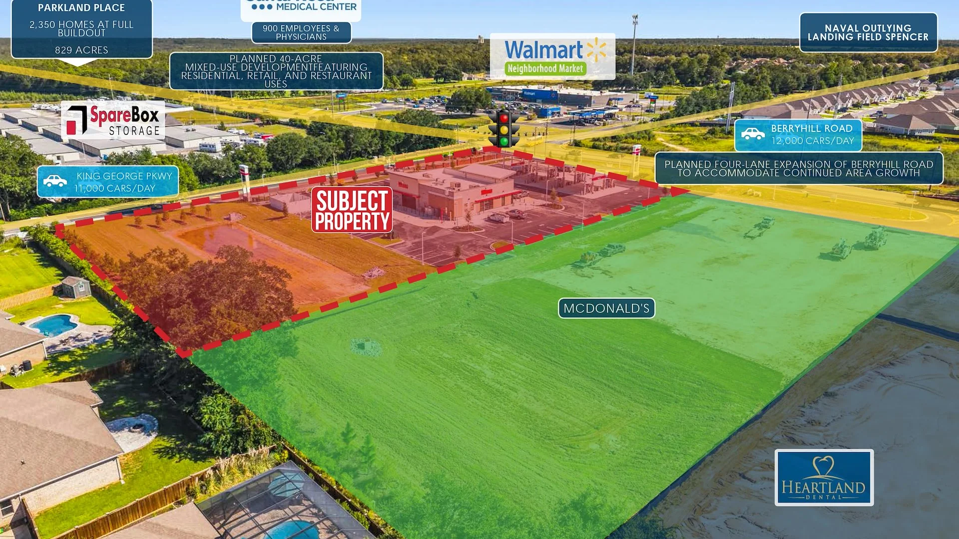 Wawa Ground Lease | New 20-Year NNN | 7% Increases… — Sale in Pace (Pensacola Msa), FL, photo 4 of 5