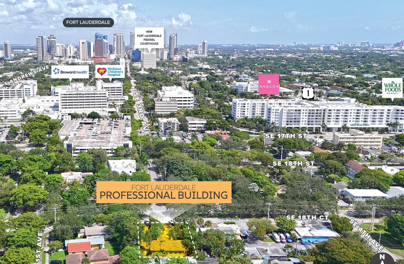 Fort Lauderdale Professional Building — Sale in Fort Lauderdale, FL, photo 2 of 6