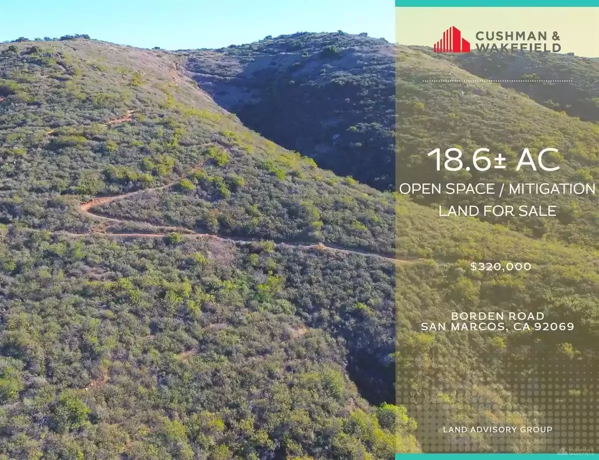 Borden Road Development Site — Sale in San Marcos, CA, photo 1 of 2