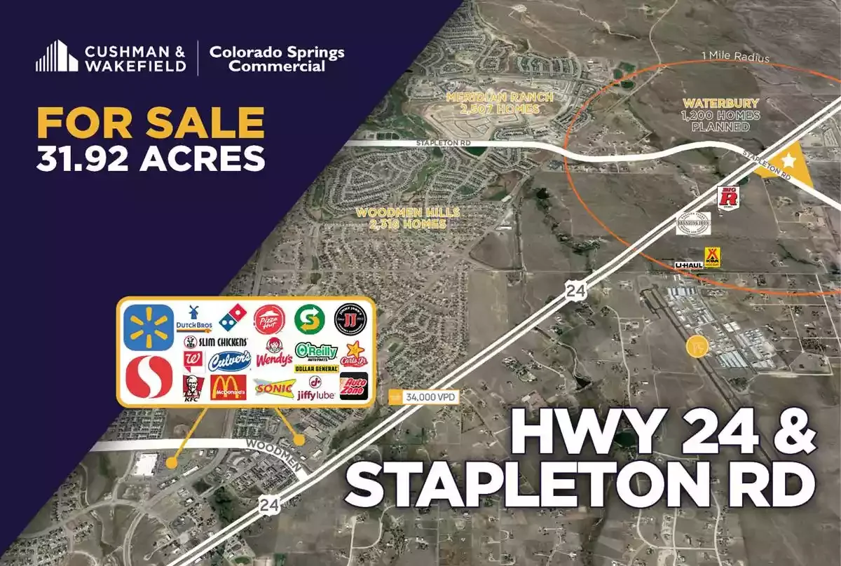 Hwy 24 & Stapleton Rd - land in Peyton, CO
