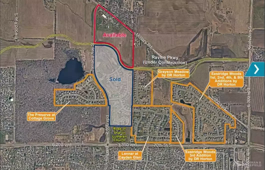 9119 Military Rd - 35 Acres — Sale in Cottage Grove, MN, photo 1 of 1