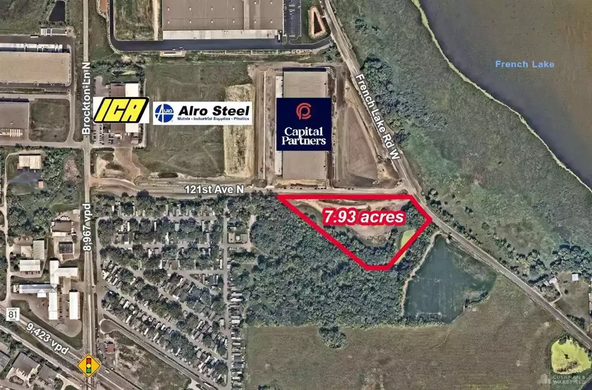 W French Lake Rd & Brockton Ln N - 7.93 Acres — Sale in Dayton, MN, photo 1 of 1