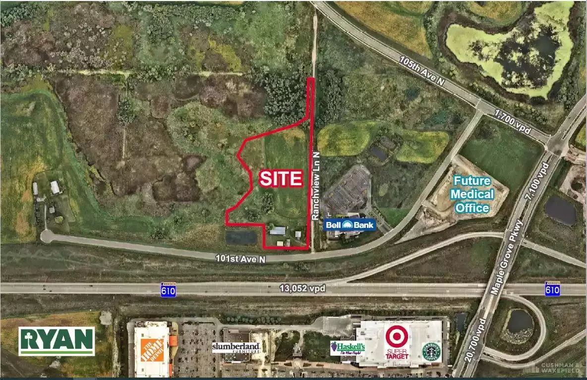 8 Acres Commercial Land - photo 1 - N, Maple