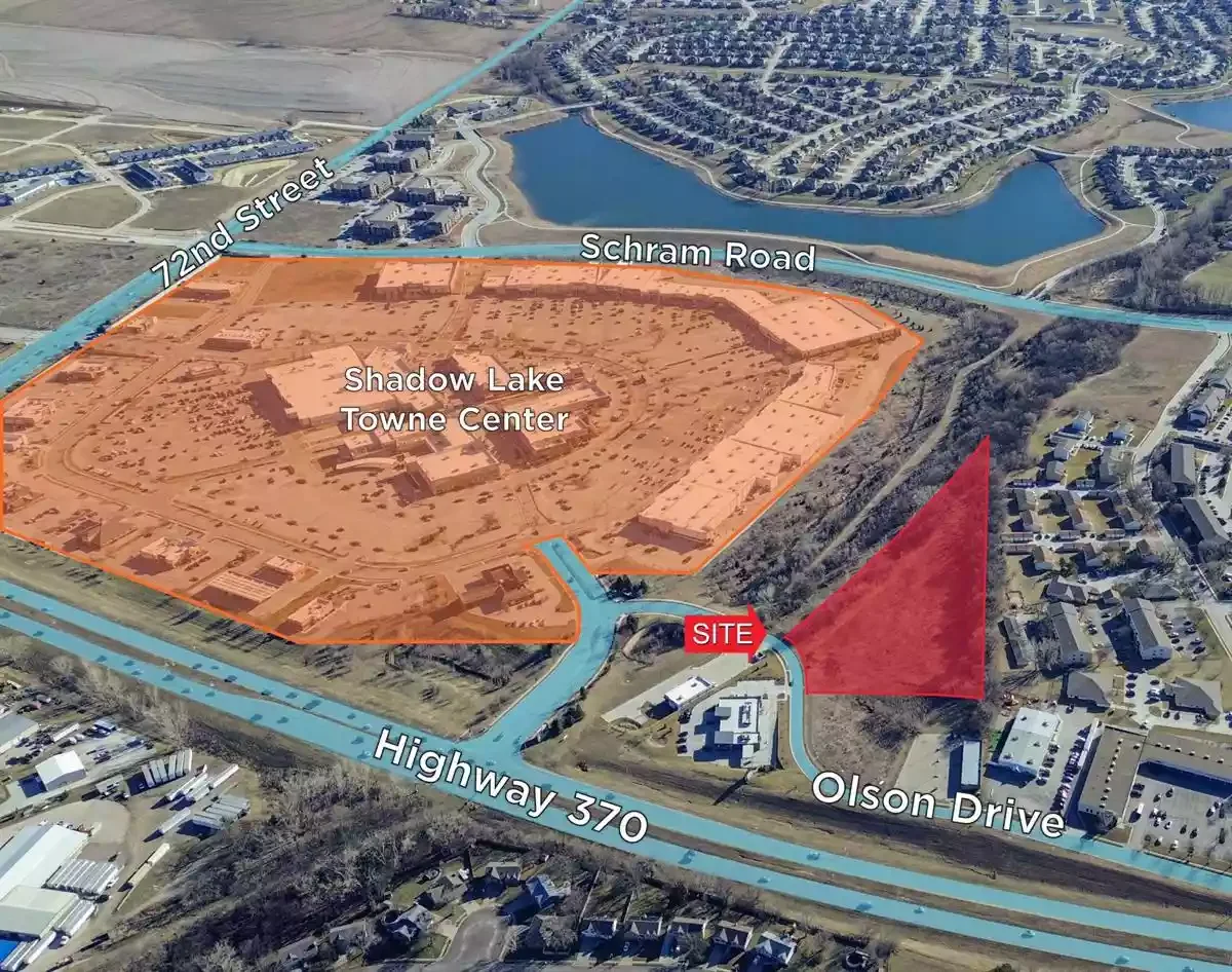 Shadow Lake Towne Center Pad Site — Sale in Papillion, NE, photo 1 of 1