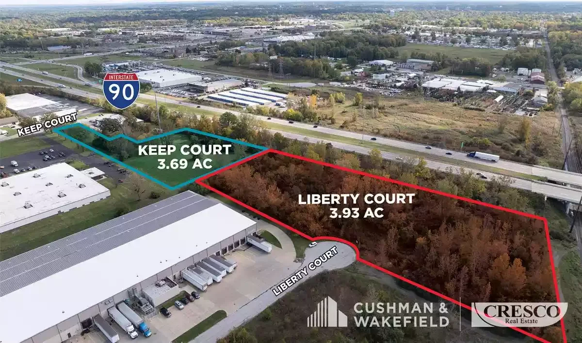 Liberty Court & 147 Keep Court (7.46 AC) — Sale in Elyria, OH, photo 1 of 1