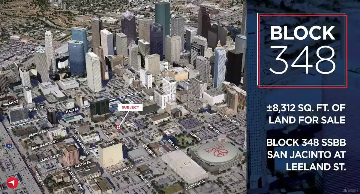 8,312 SF - land in Houston, TX