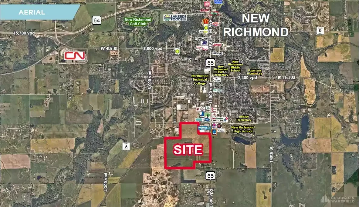 Highway 65 Land — Sale in New Richmond, WI, photo 1 of 1