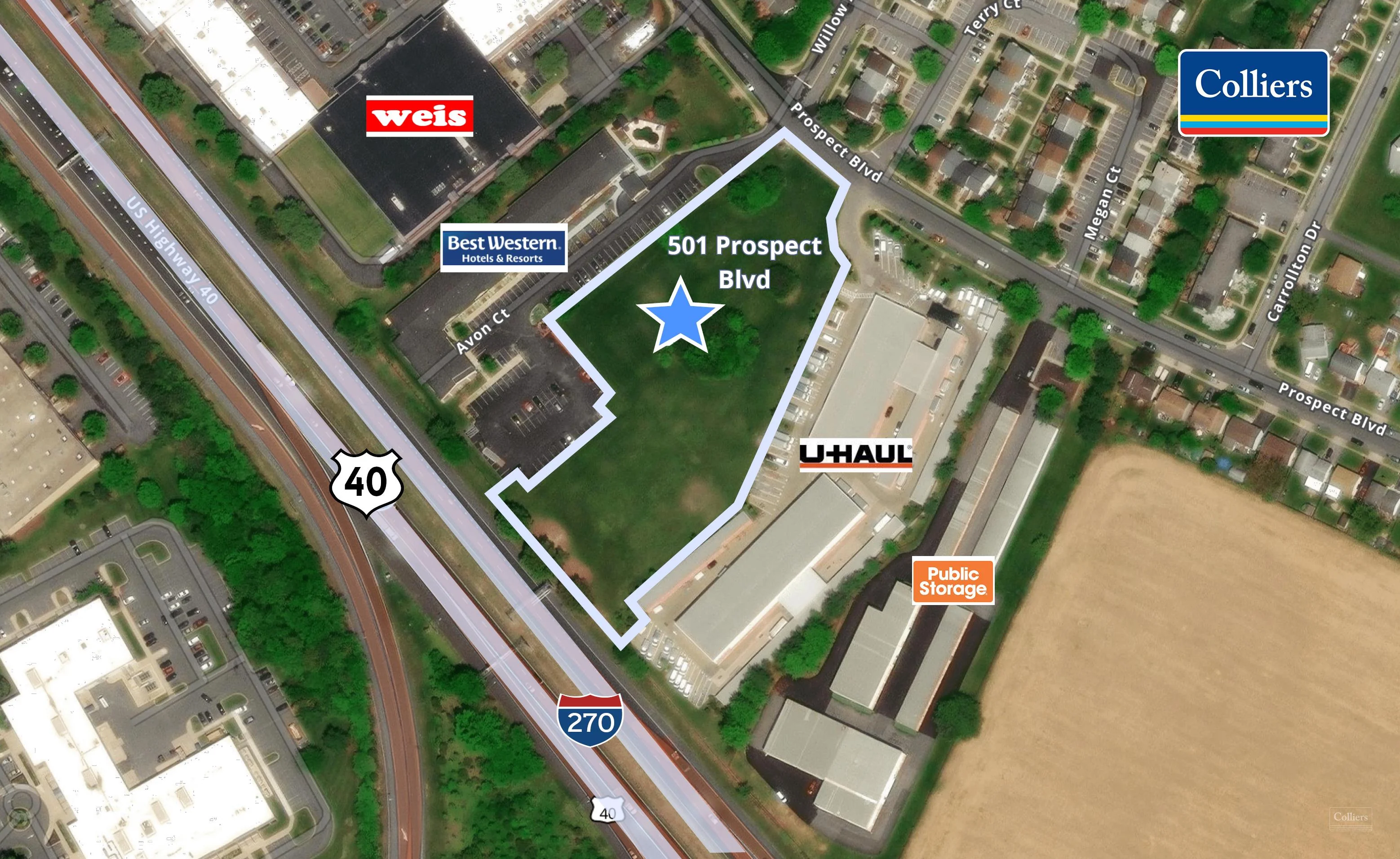 Land for Sale: Prime 3.2-acre Commercial Opportunity… — Sale in Frederick, MD, photo 1 of 3