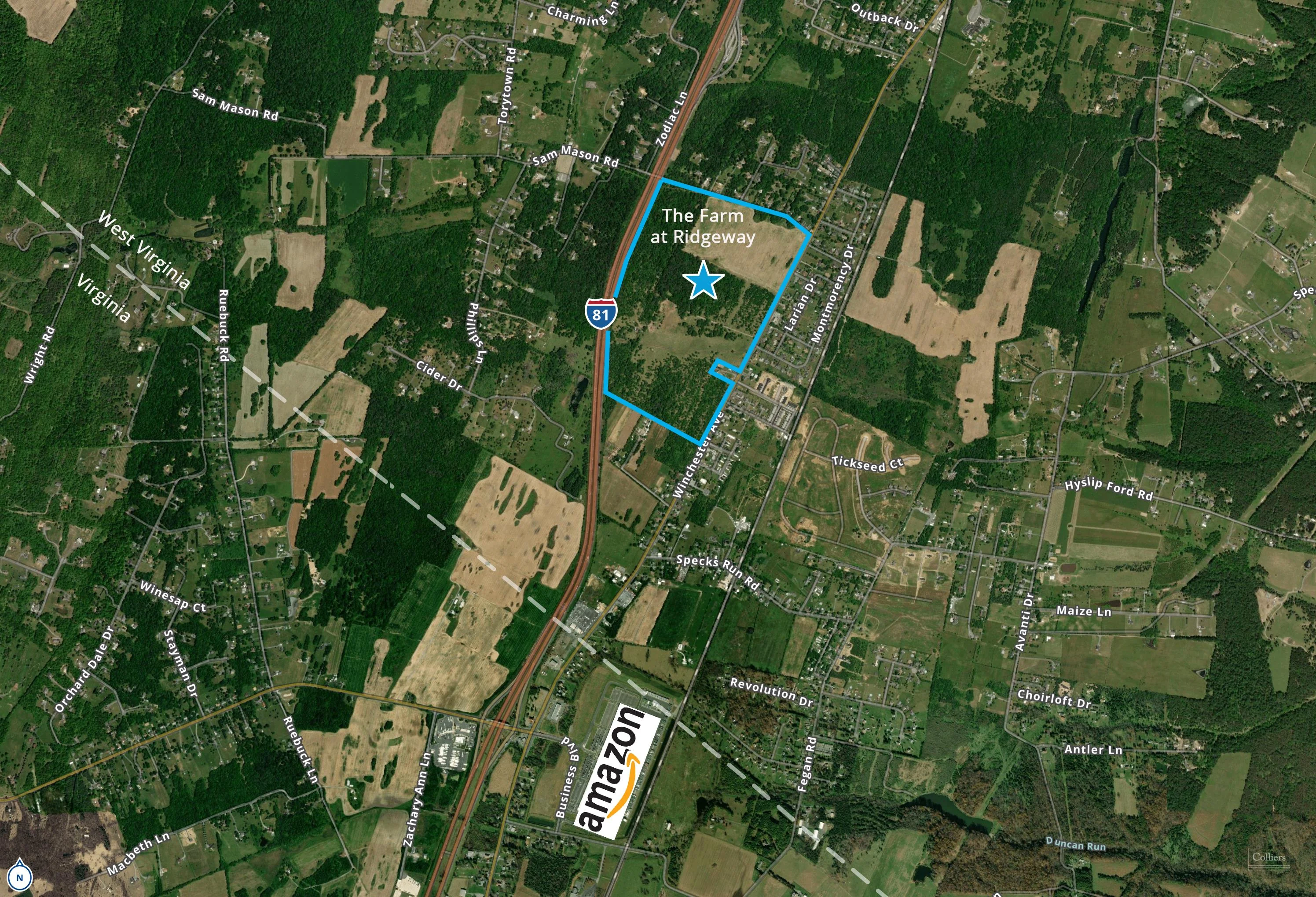 The Farm at Ridgeway - Total of 188 acres for sale,… — Sale in Bunker Hill, WV, photo 2 of 5