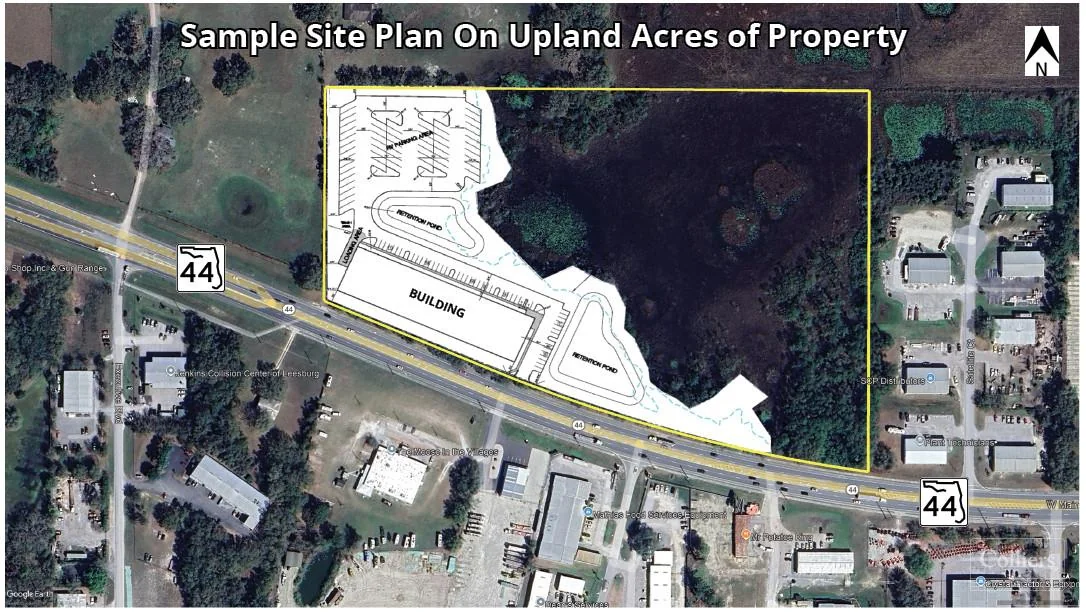 For Sale: Vacant Commercial Site 22.85± Gross | 7.96±… — Sale in Leesburg, FL, photo 2 of 4