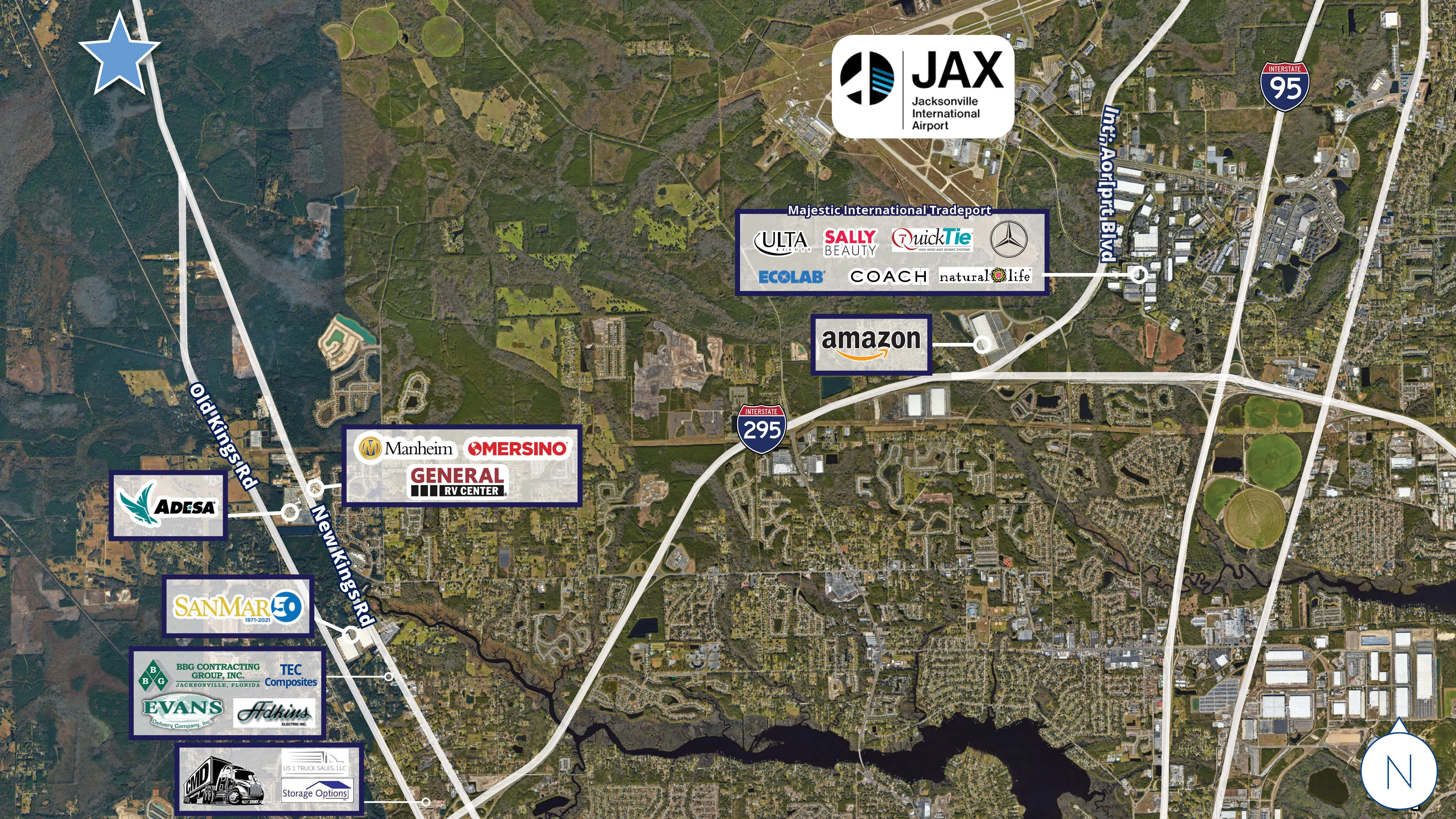Industrial/Retail Land for Sale — Sale in Jacksonville, FL, photo 3 of 8
