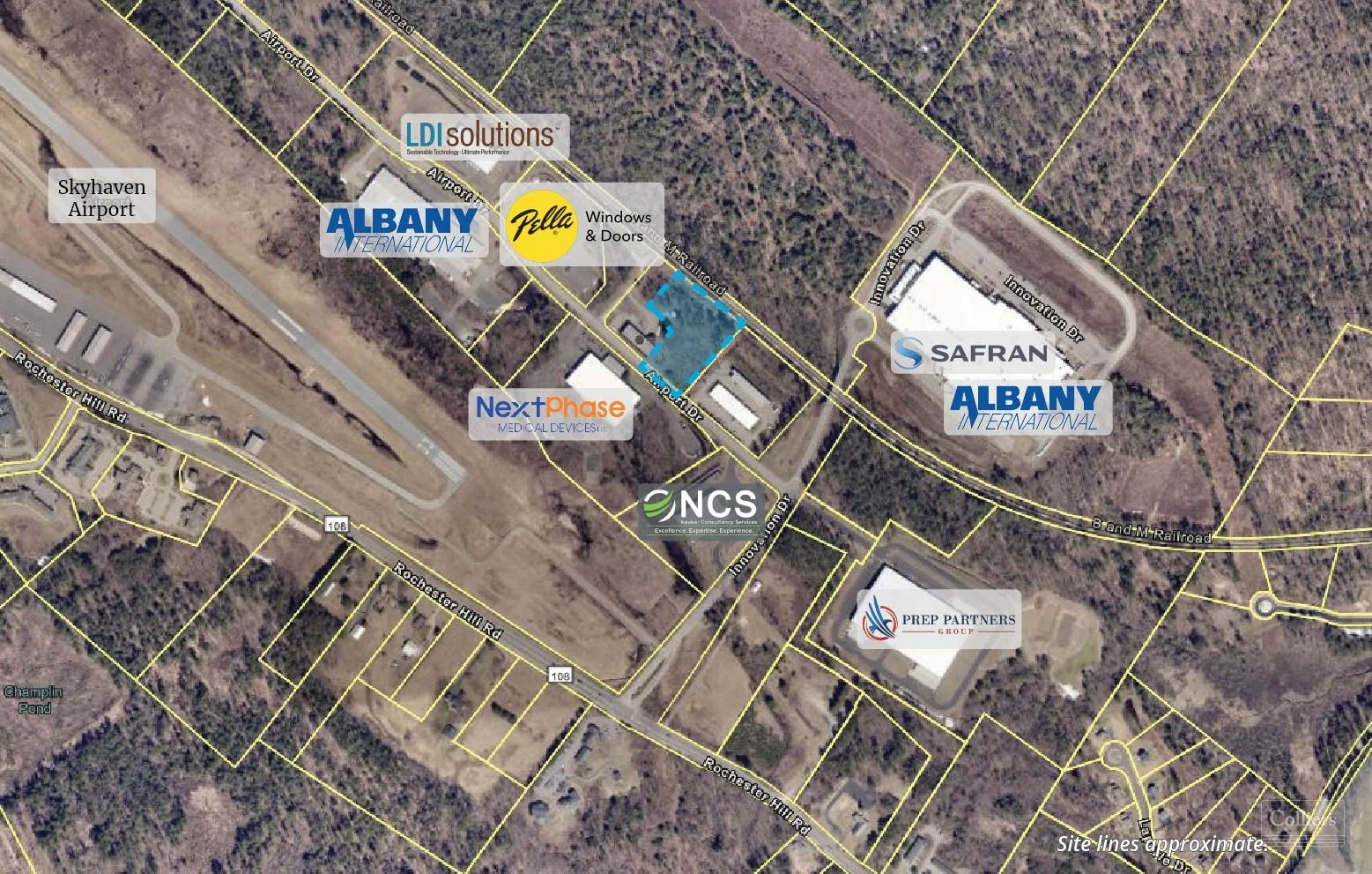 Development-Ready Industrial Site — Sale in Rochester, NH, photo 1 of 3