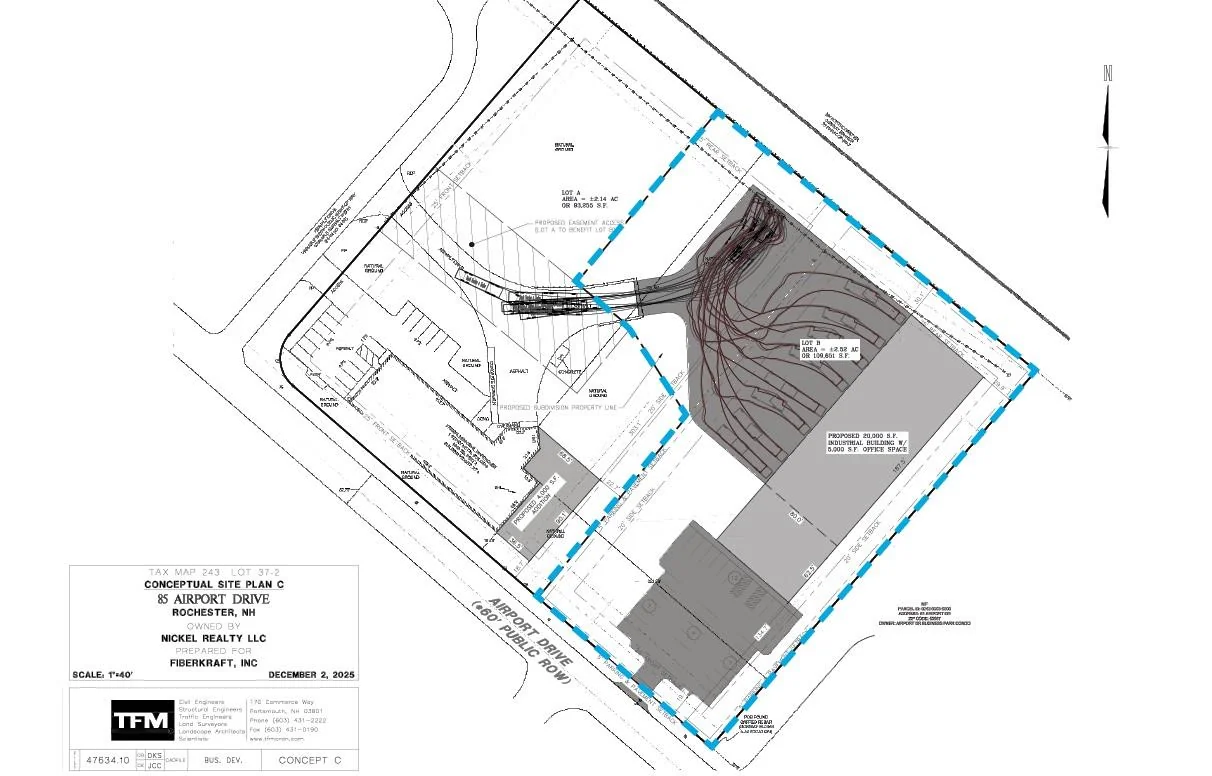 Development-Ready Industrial Site — Sale in Rochester, NH, photo 2 of 3