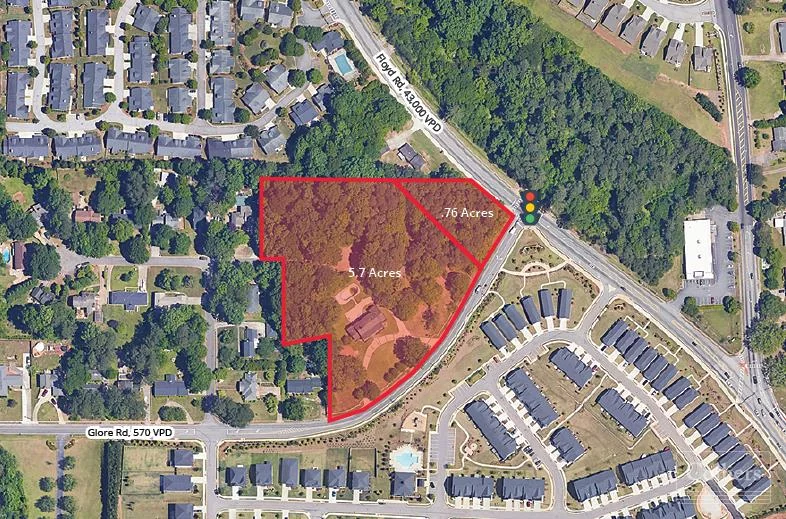±6.46 Acres Redevelopment Opportunity for Sale in Mableton