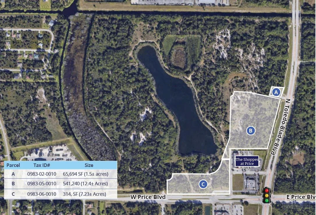 Toledo Blade and Price Blvd Vacant Land Portfolio — Sale in North Port, FL, photo 1 of 2