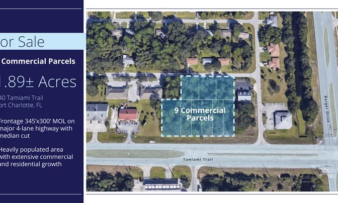 Toledo Blade and Price Blvd Vacant Land Portfolio — Sale in North Port, FL, photo 2 of 2