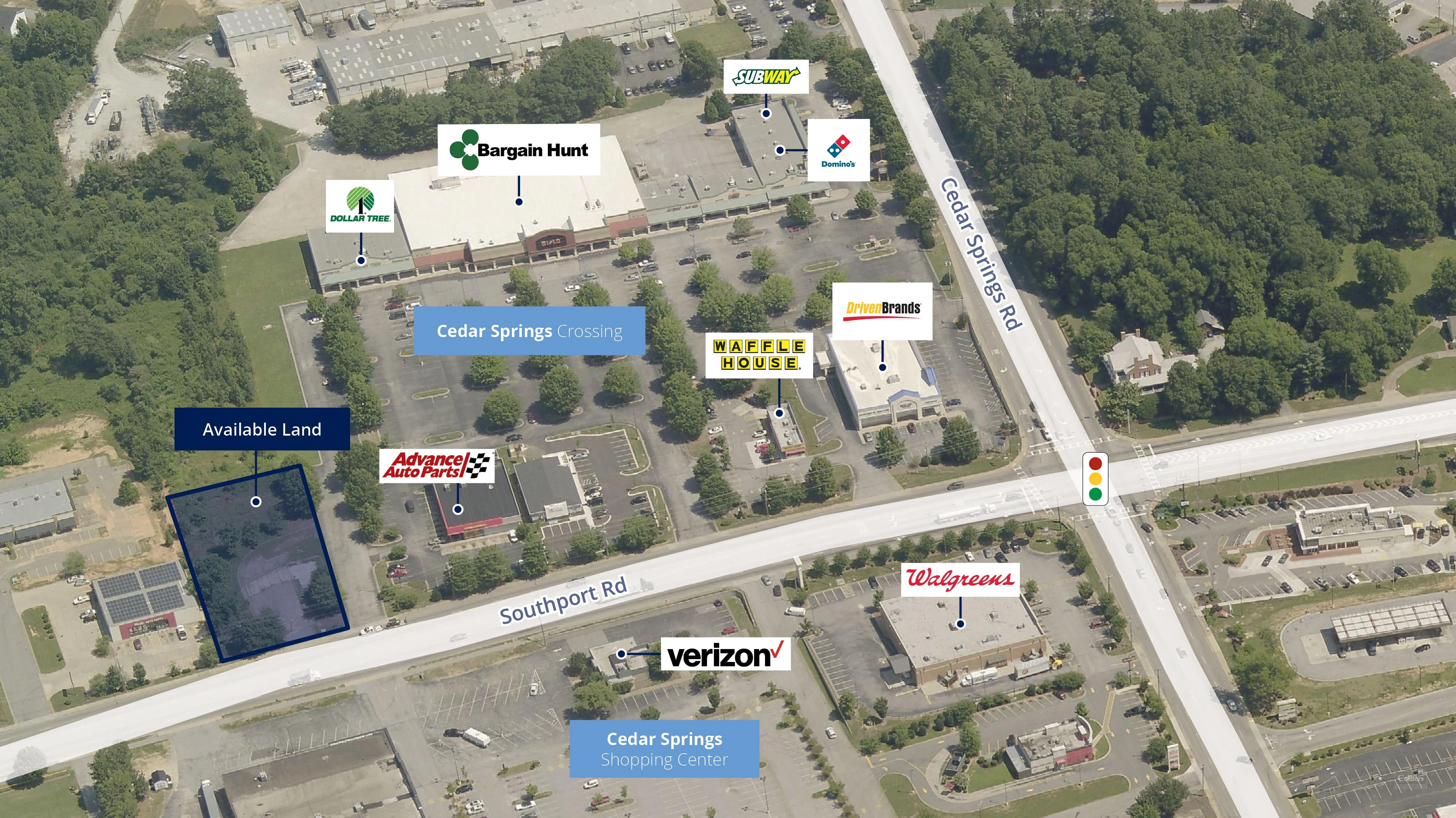 Land Parcel Available Adjacent to Cedar Springs… — Sale in Spartanburg, SC, photo 1 of 2