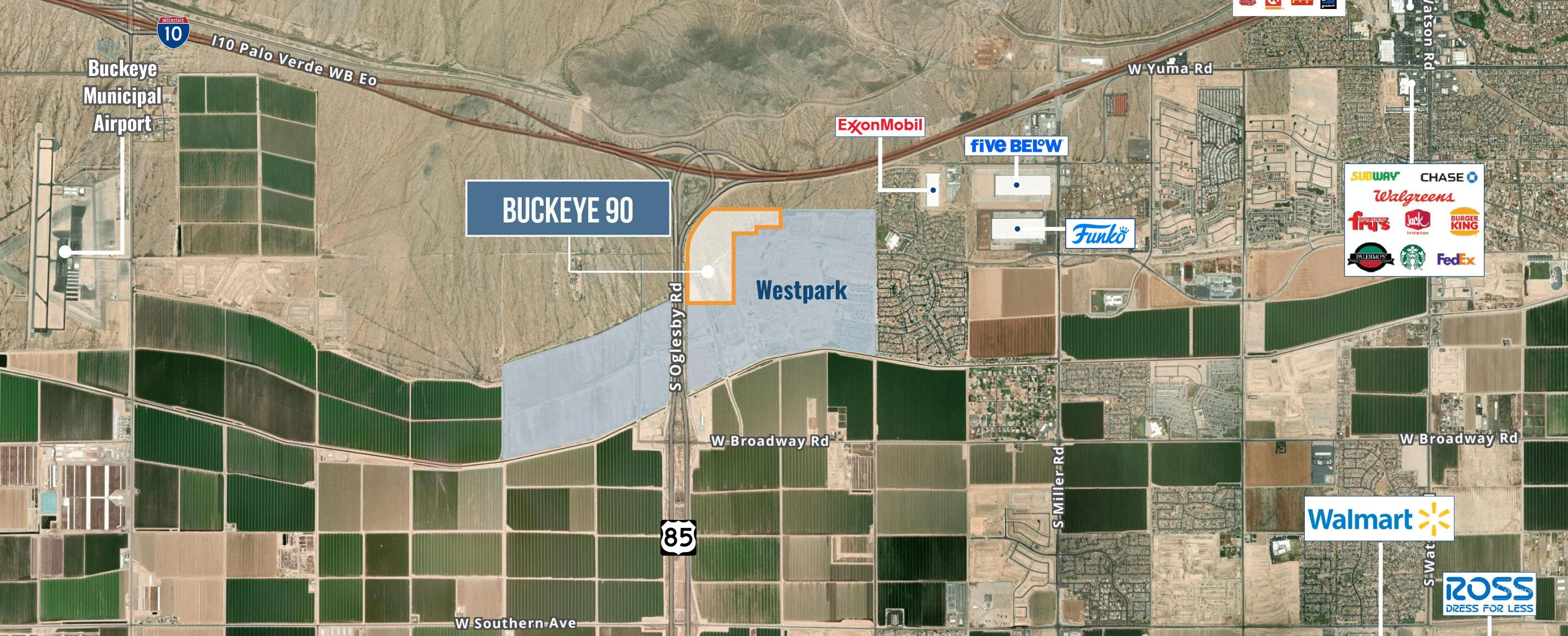Land for Sale or Build-To-Suit in Buckeye — Sale in Buckeye, AZ, photo 1 of 8
