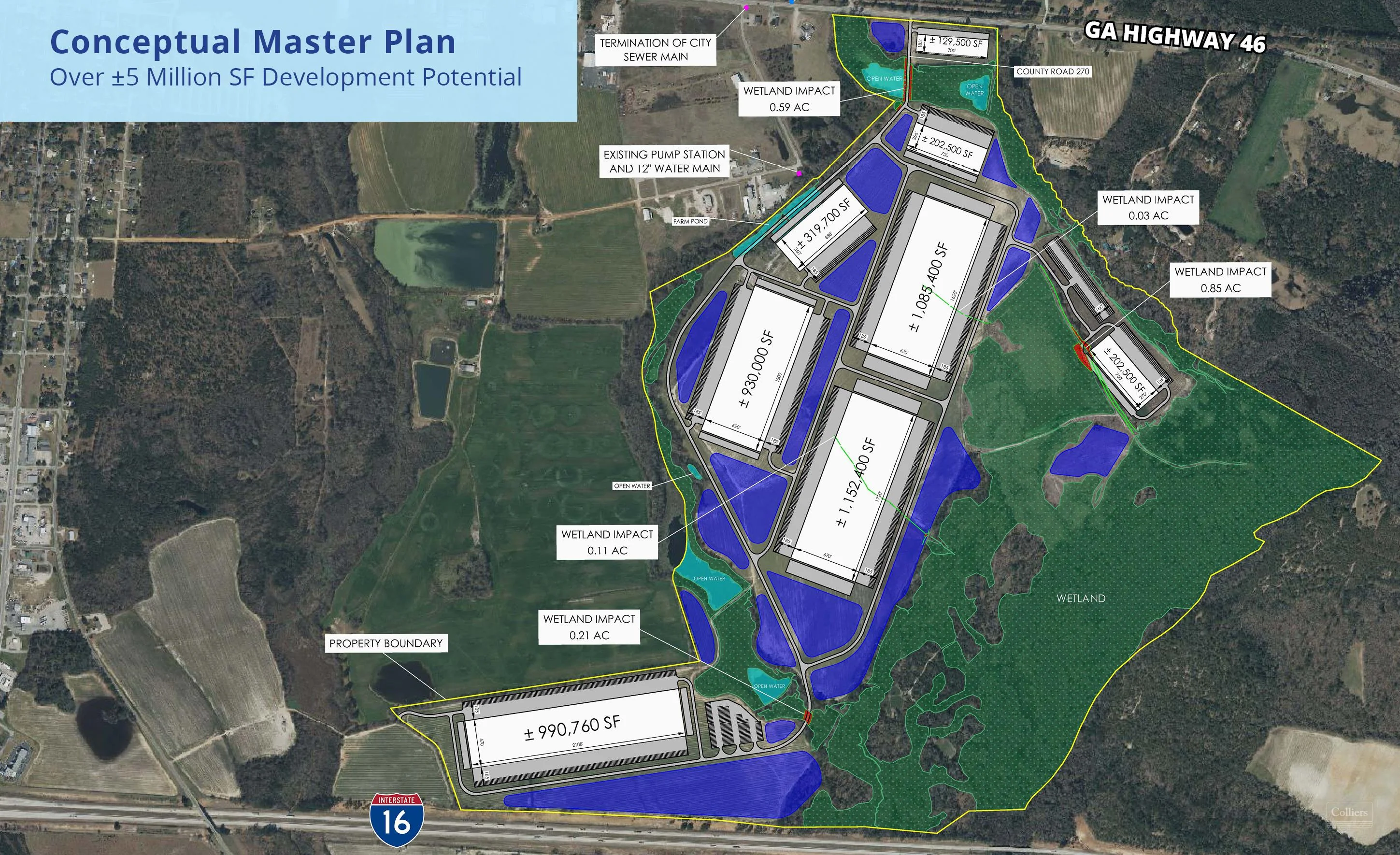 ±525 Upland AC Industrial Site - photo 2 - Metter, GA