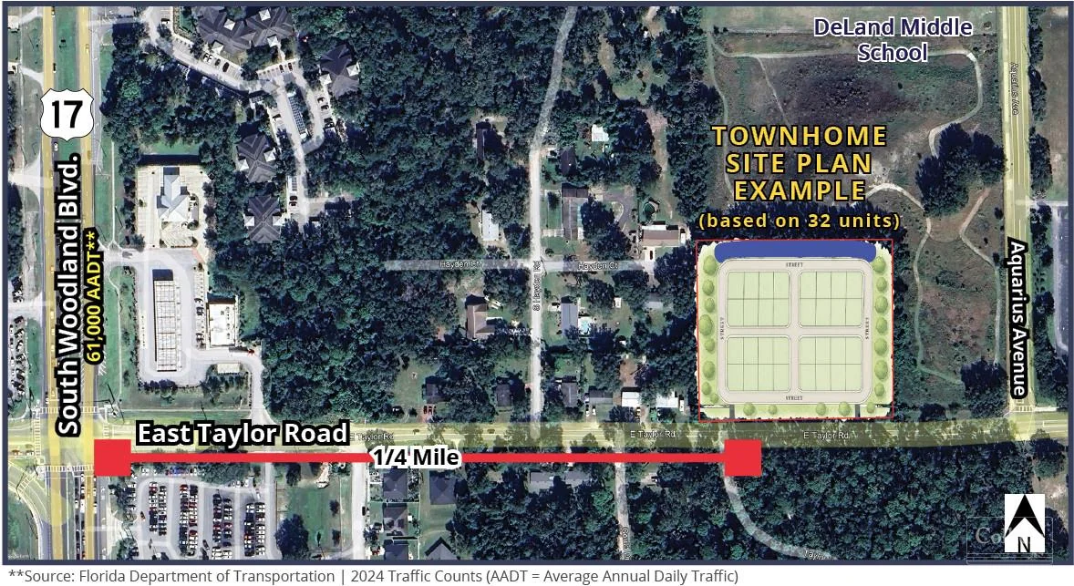 For Sale: 4.0± Acres | 315 E. Taylor Road - DeLand,… — Sale in Deland, FL, photo 4 of 6