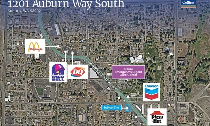 14,560 SF Free-Standing Retail Building on 1.82 AC Lot — Sale in Auburn, WA, photo 3 of 3