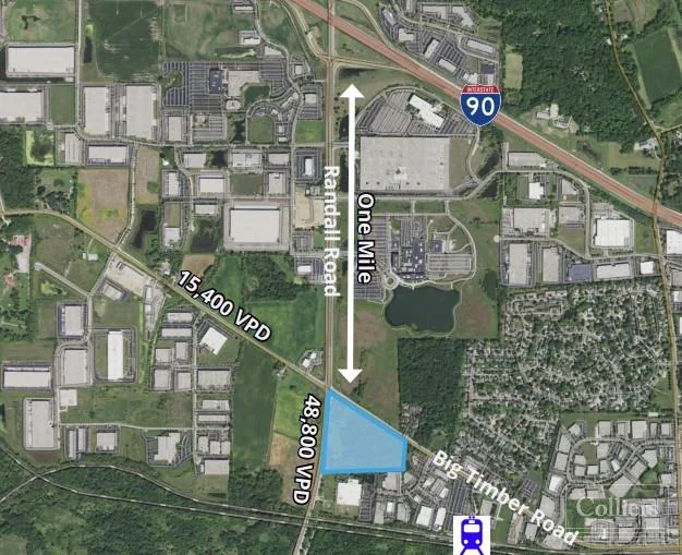 20.25 Acres Available for Sale in Elgin — Sale in Elgin, IL, photo 1 of 4