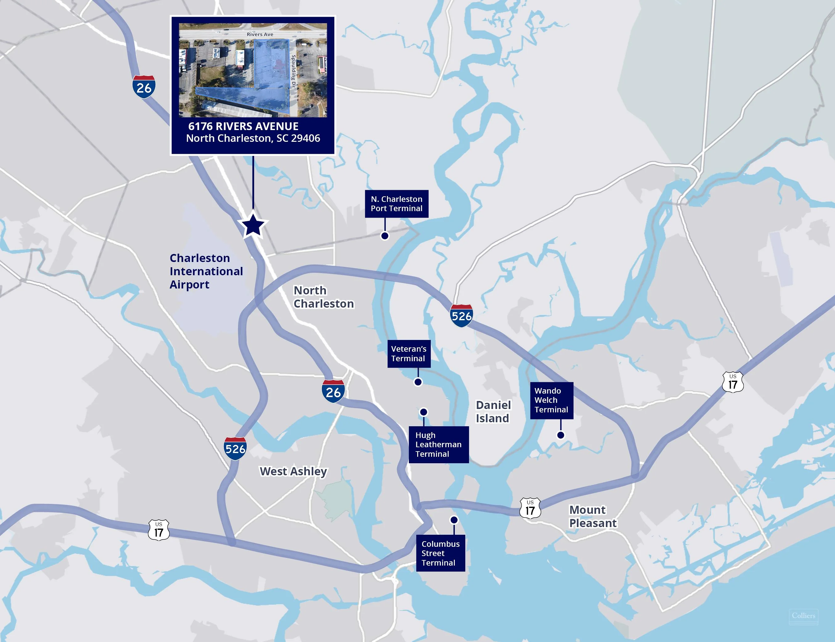±1.3 Acres Mixed-Use Land For Sale — Sale in North Charleston, SC, photo 3 of 4