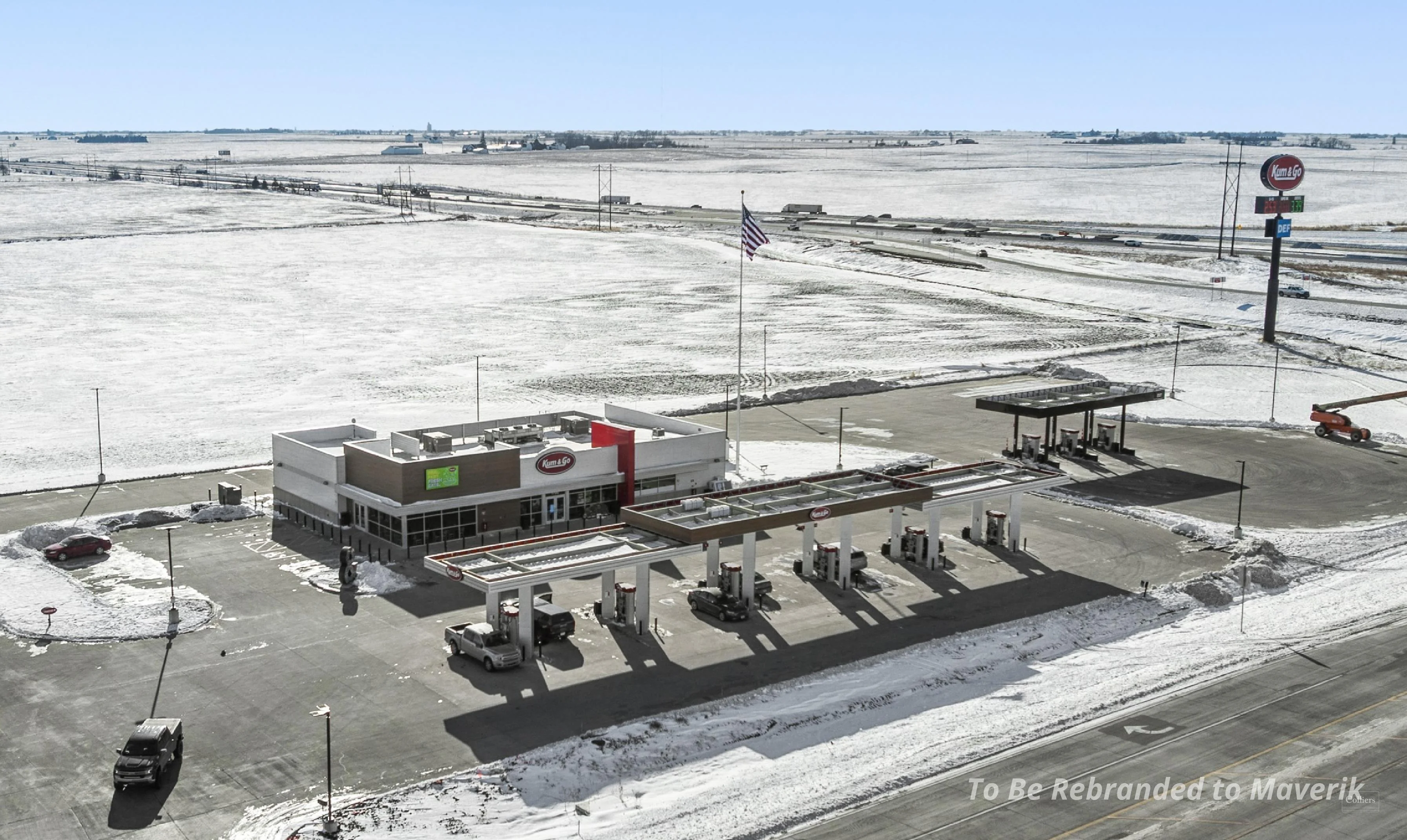 For Sale | Maverik Truck Stop | 15 Years Remaining — Sale in Huxley, IA, photo 1 of 8