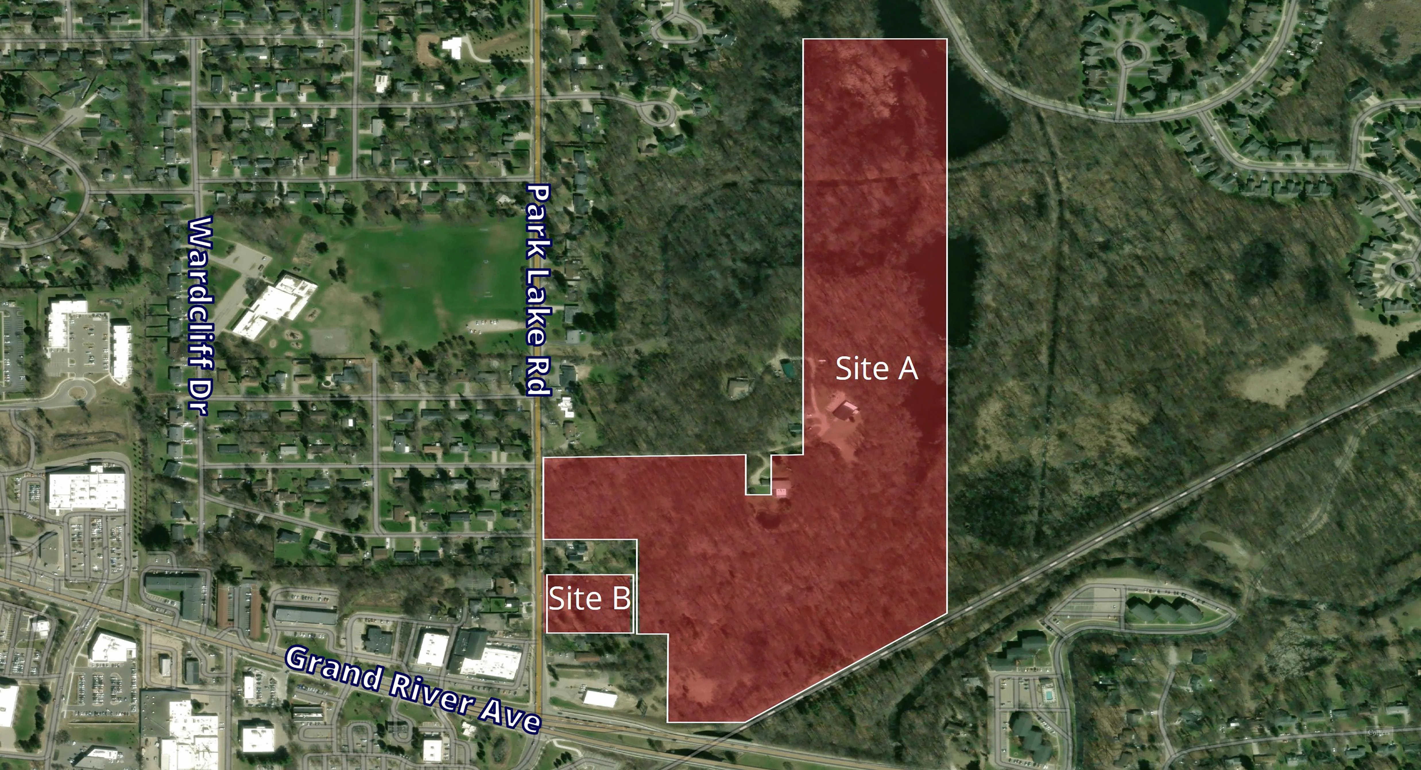 5010 Park Lake Road- Development Land for Sale — Sale in East Lansing, MI, photo 1 of 3