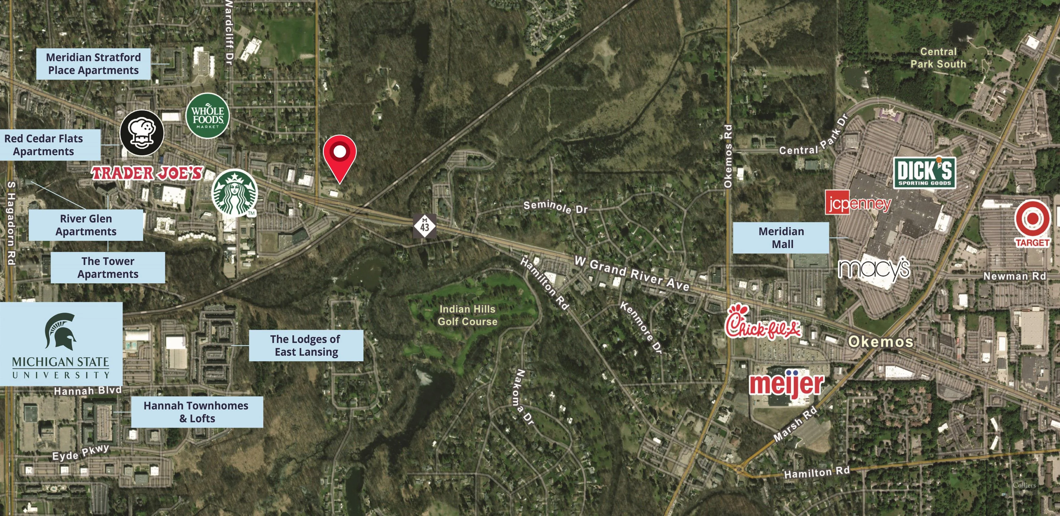 5010 Park Lake Road- Development Land for Sale — Sale in East Lansing, MI, photo 2 of 3