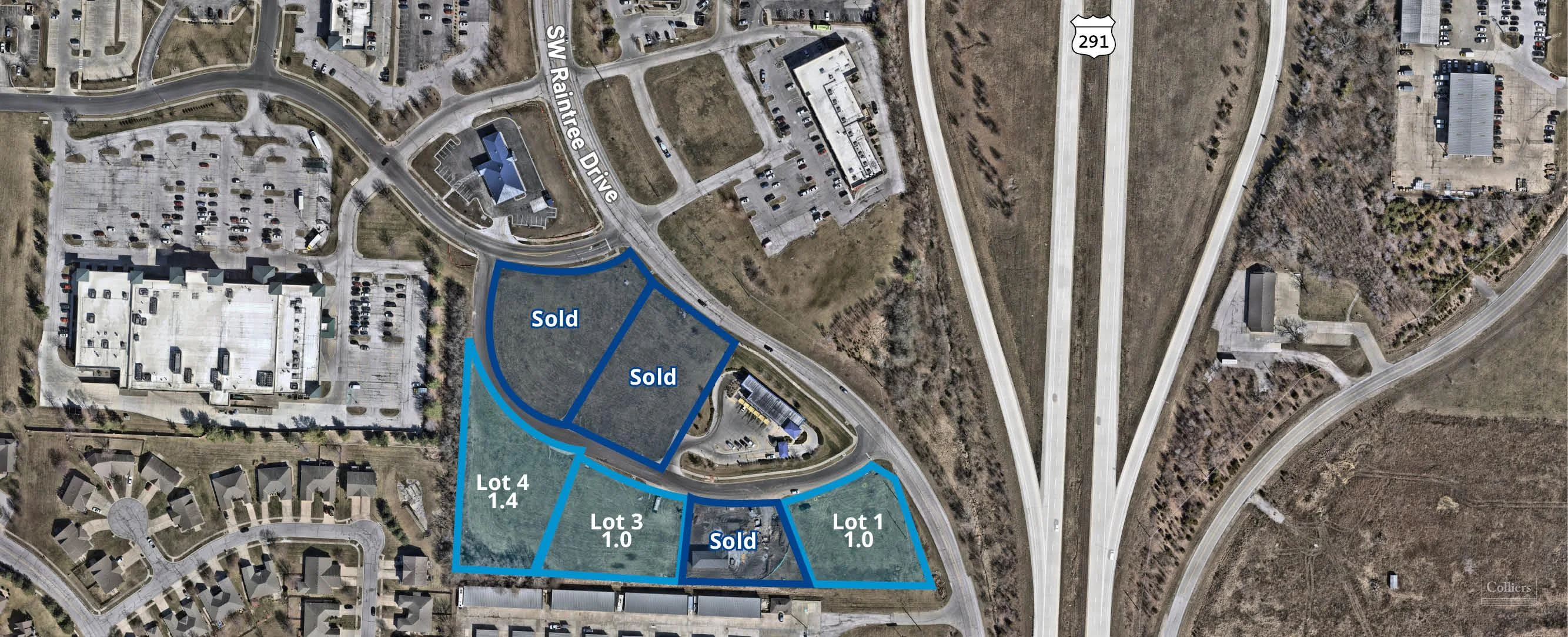 Raintree Plaza - SWC Highways 291 & 150 — Sale in Lee's Summit, MO, photo 1 of 4