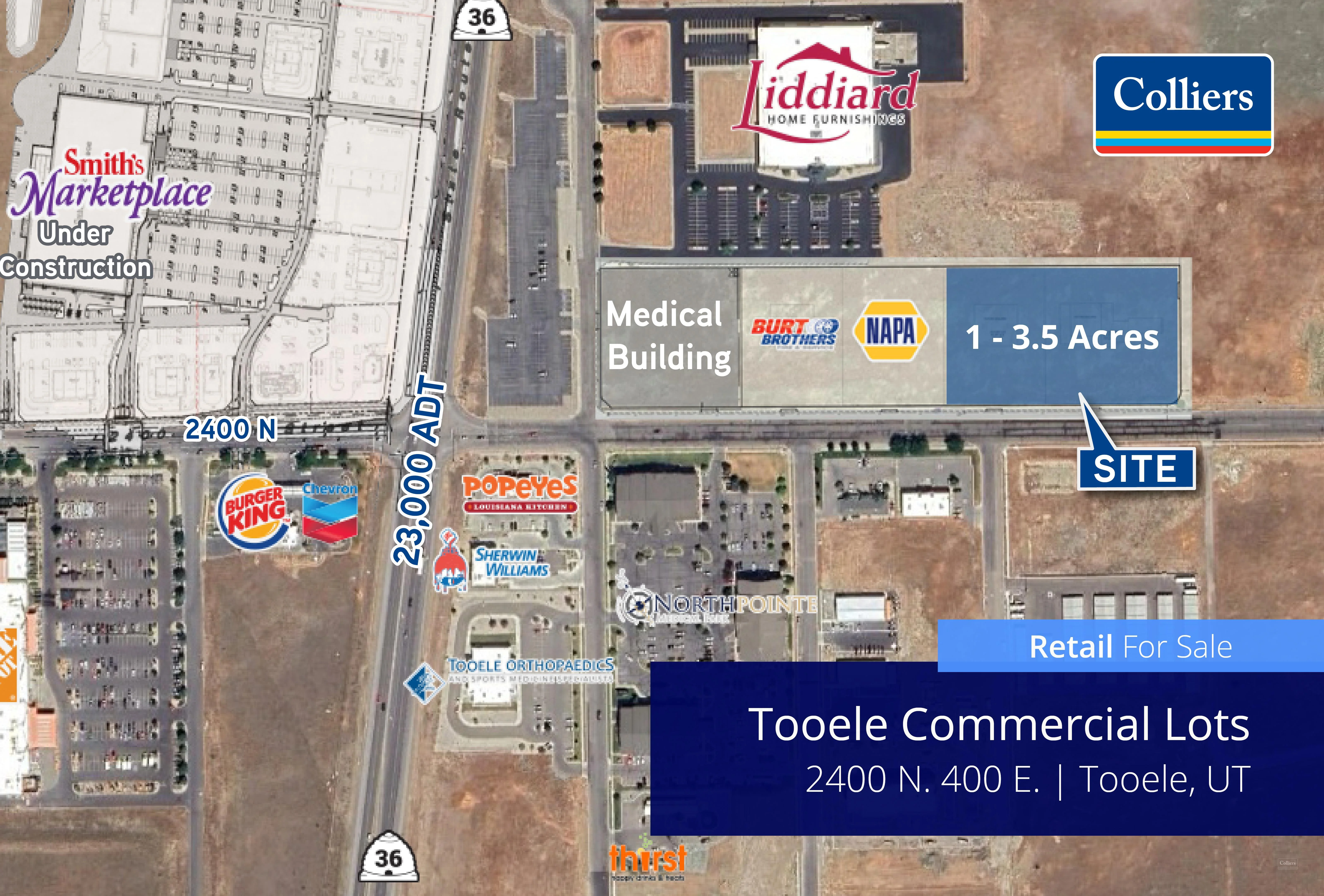 Tooele Commercial Lots — Sale in Tooele, UT, photo 1 of 8