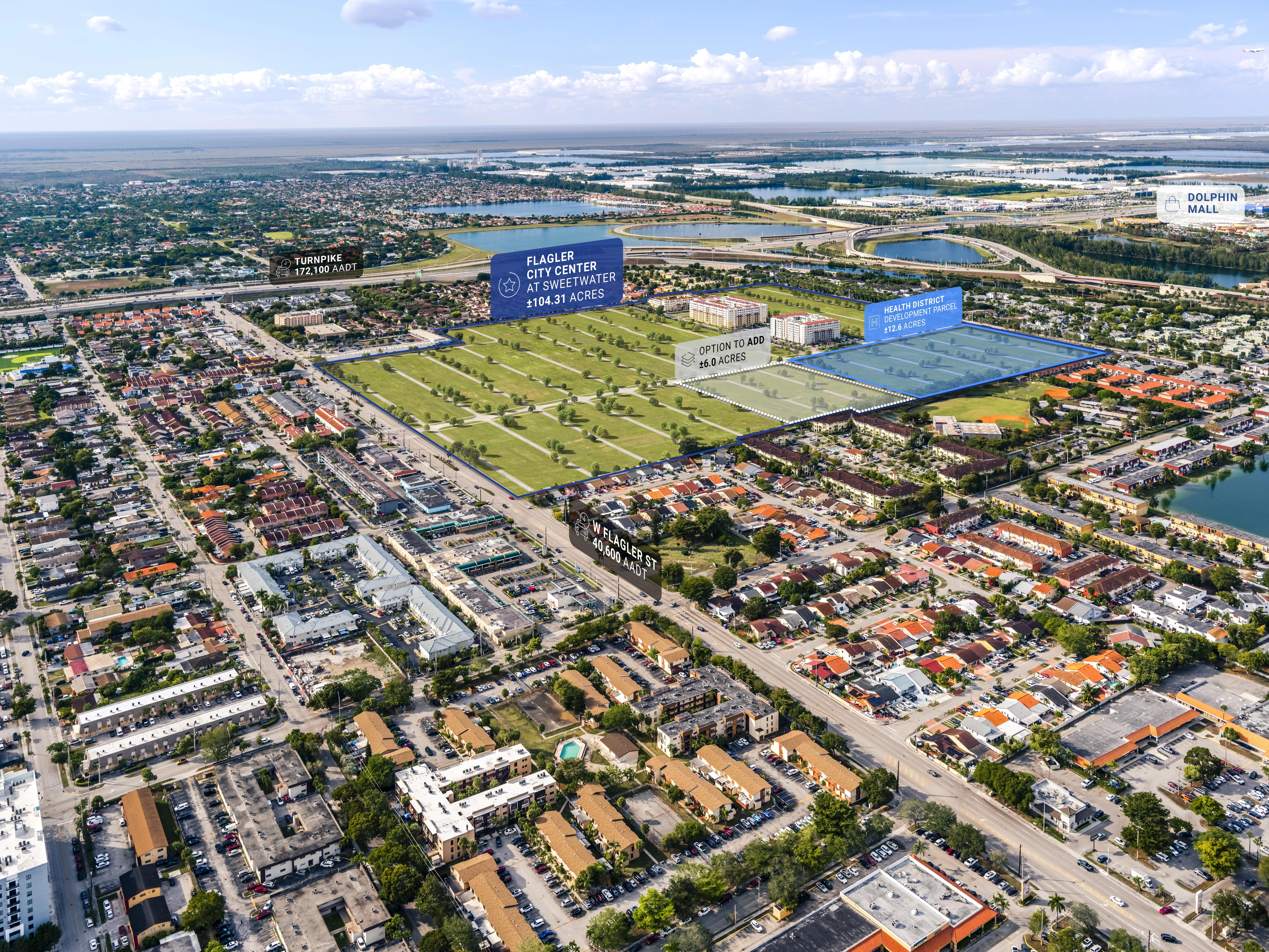 Fully Entitled Land within a Premier Mixed-Use Environment in Miami, Florida