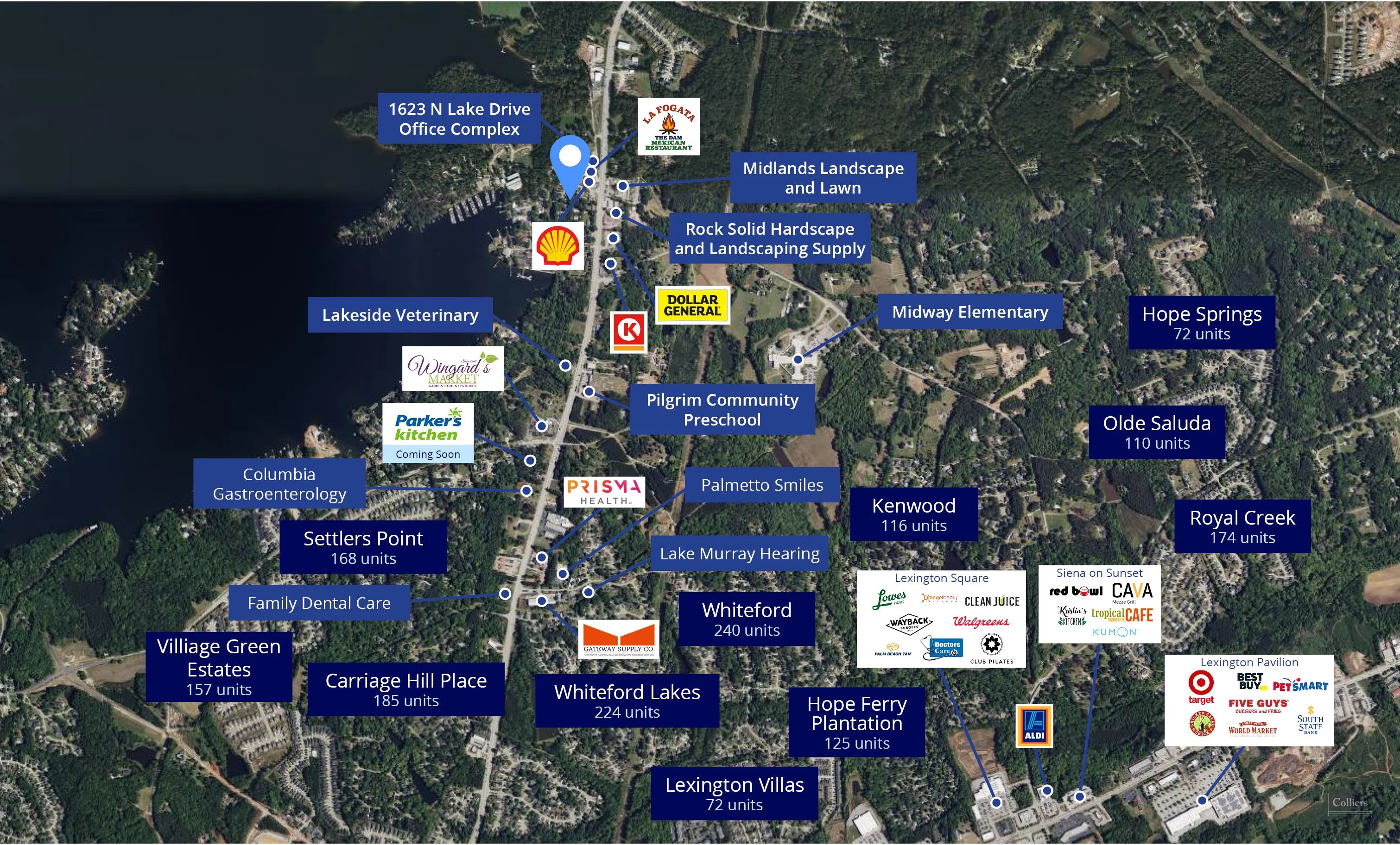 ±1,580-SF Existing Office Building on ±1-Acre Lot… — Sale in Lexington, SC, photo 6 of 8
