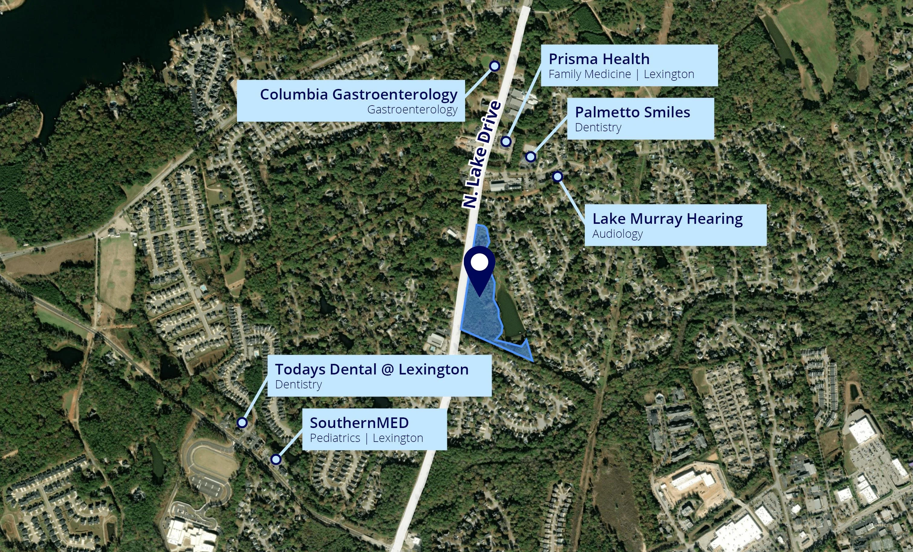 ±9.8 Acres with frontage on North Lake Drive |… — Sale in Lexington, SC, photo 3 of 8