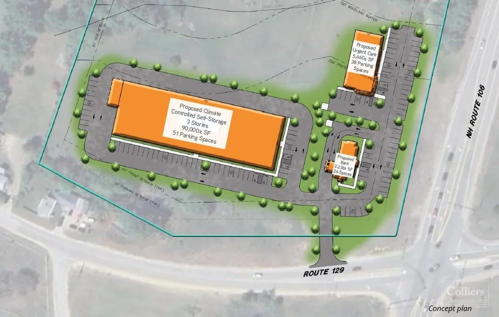 Highly Visible Retail Parcel — Sale in Loudon, NH, photo 1 of 4