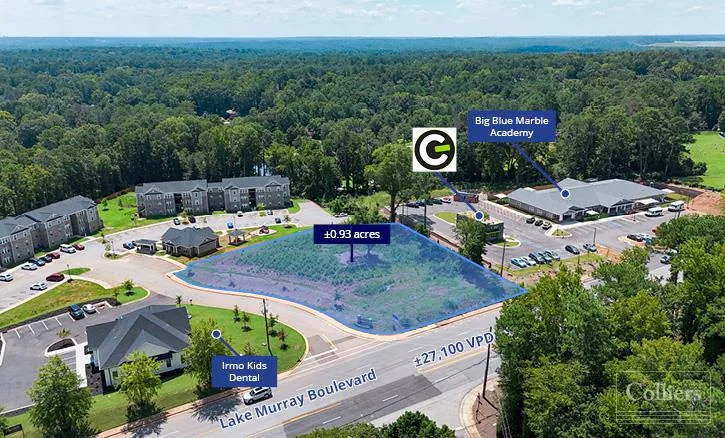 ±0.93 AC Retail Parcel Available | Irmo, SC — Sale in Irmo, SC, photo 1 of 8