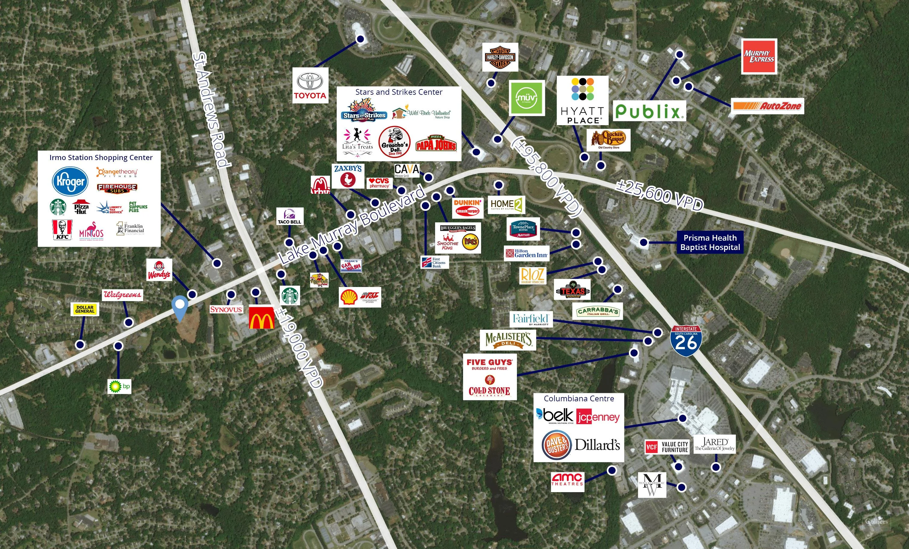 ±0.93 AC Retail Parcel Available | Irmo, SC — Sale in Irmo, SC, photo 4 of 8