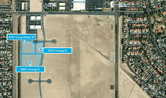 1.45 - 8.52 Acres Finished Parcels in Crossroads… — Sale in Bakersfield, CA, photo 3 of 8