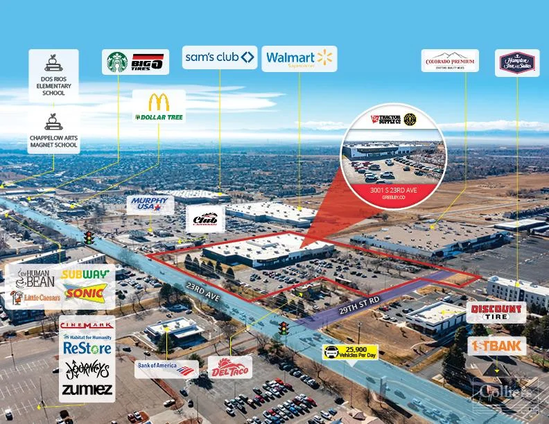 100% Occupied by Tractor Supply Co & Gold’s Gym — Sale in Greeley, CO, photo 5 of 6