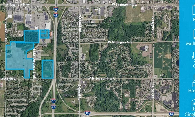 38-Acres Vacant Land in Delta Township — Sale in Lansing, MI, photo 6 of 8