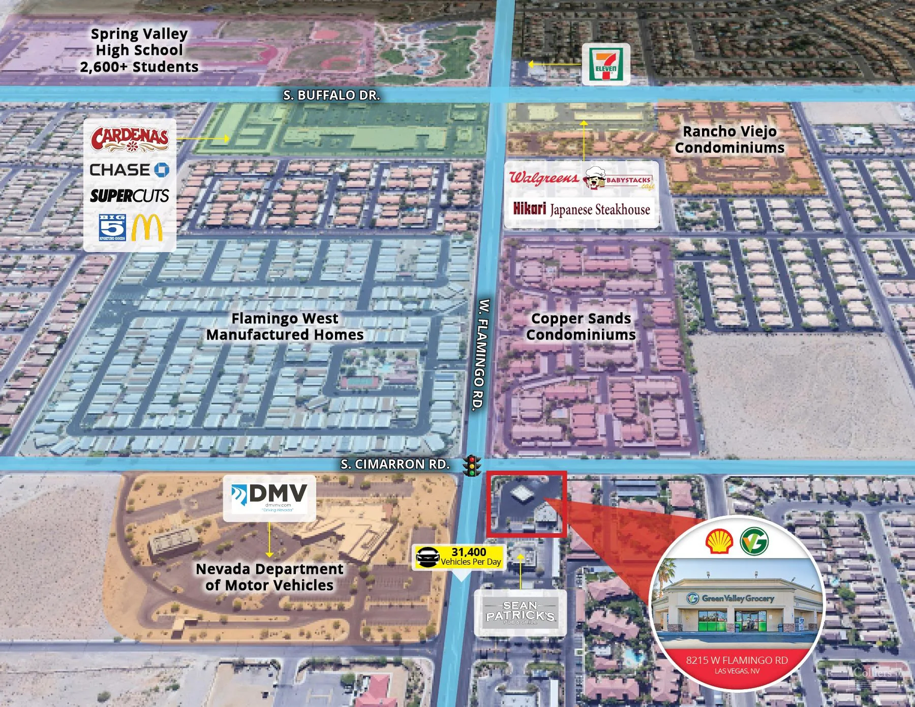 Green Valley Grocery & Shell | Proven Long-Term NNN… — Sale in Las Vegas, NV, photo 4 of 8
