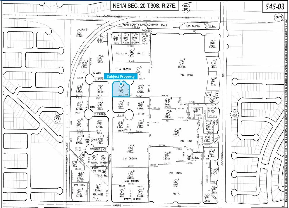 1.39 Acre Finished Parcel in Gosford Business Park — Sale in Bakersfield, CA, photo 2 of 8