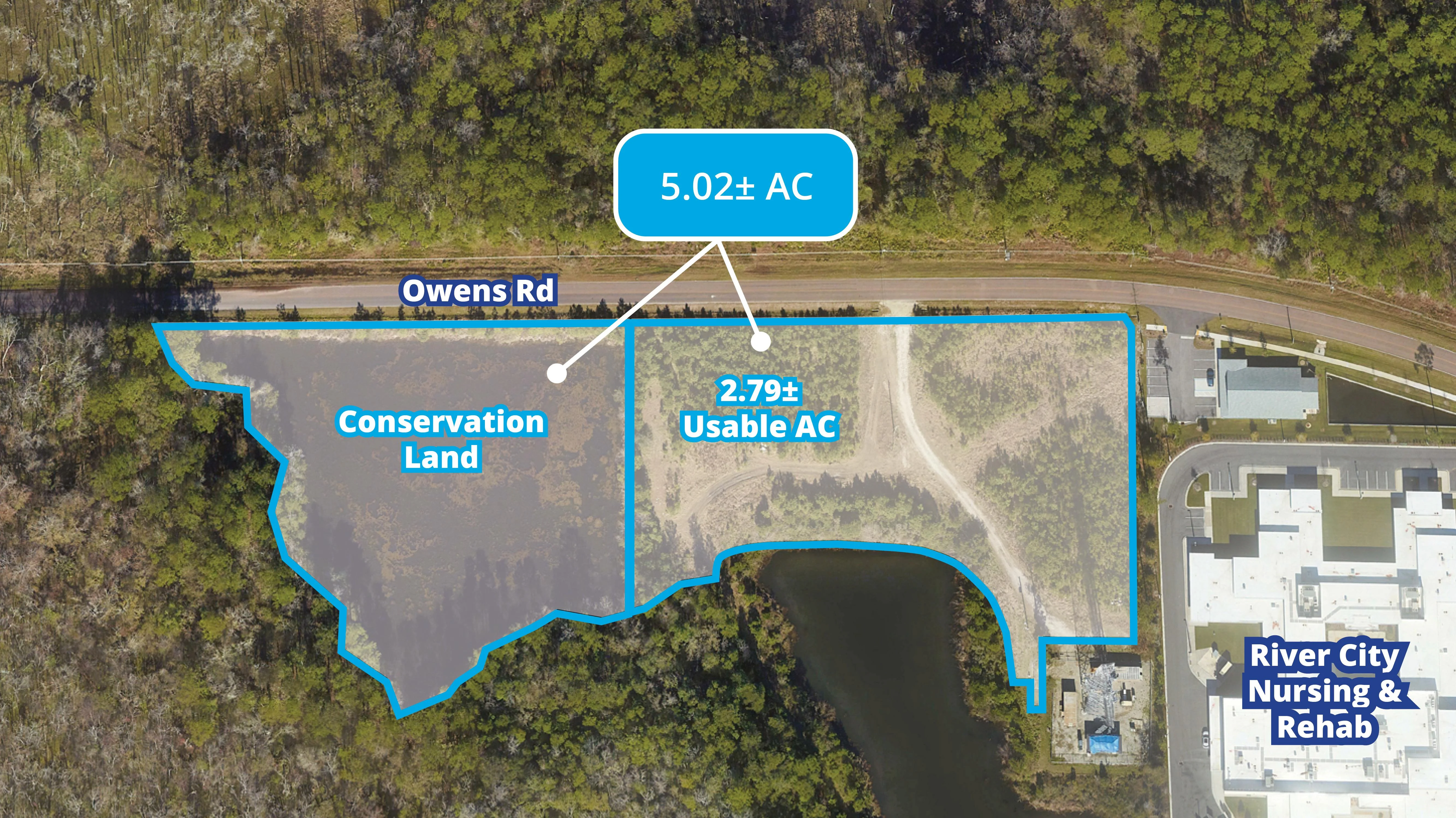 5.02± AC Parcel in the River City Marketplace Trade Area - land in Jacksonville, FL