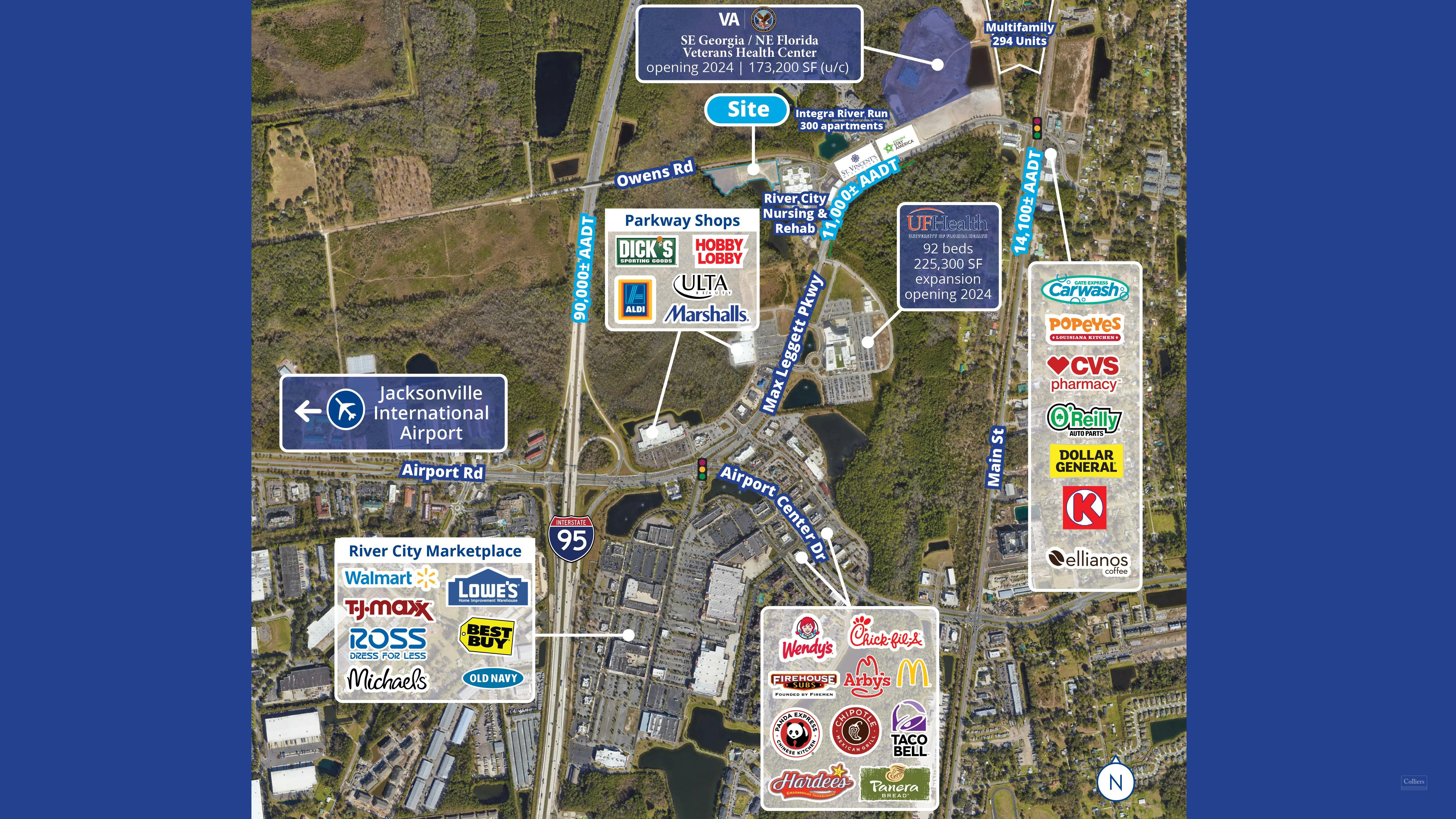 5.02± AC Parcel in the River City Marketplace Trade Area - photo 2 - Jacksonville, FL