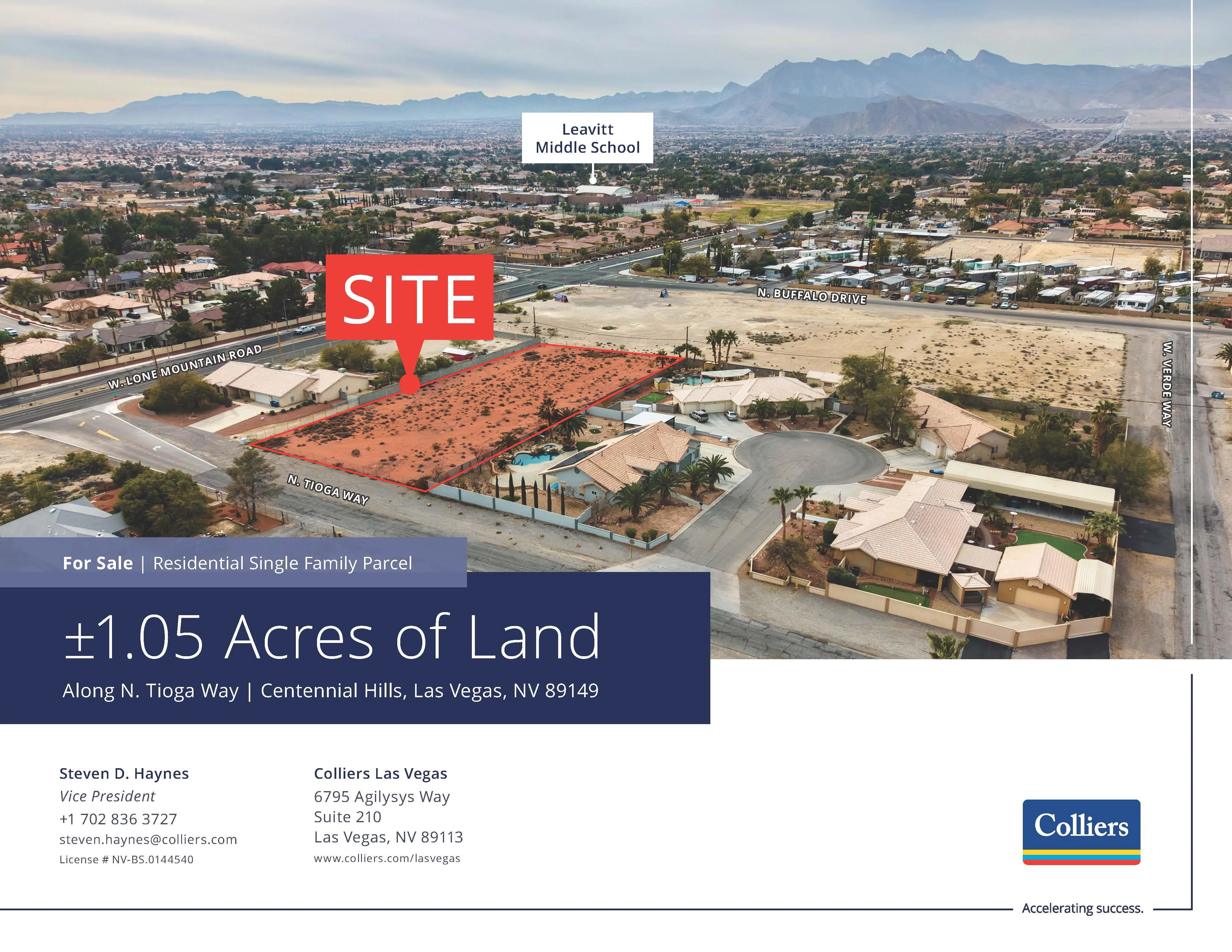 +/- 1.05 ACRES - ZONED RESIDENTIAL